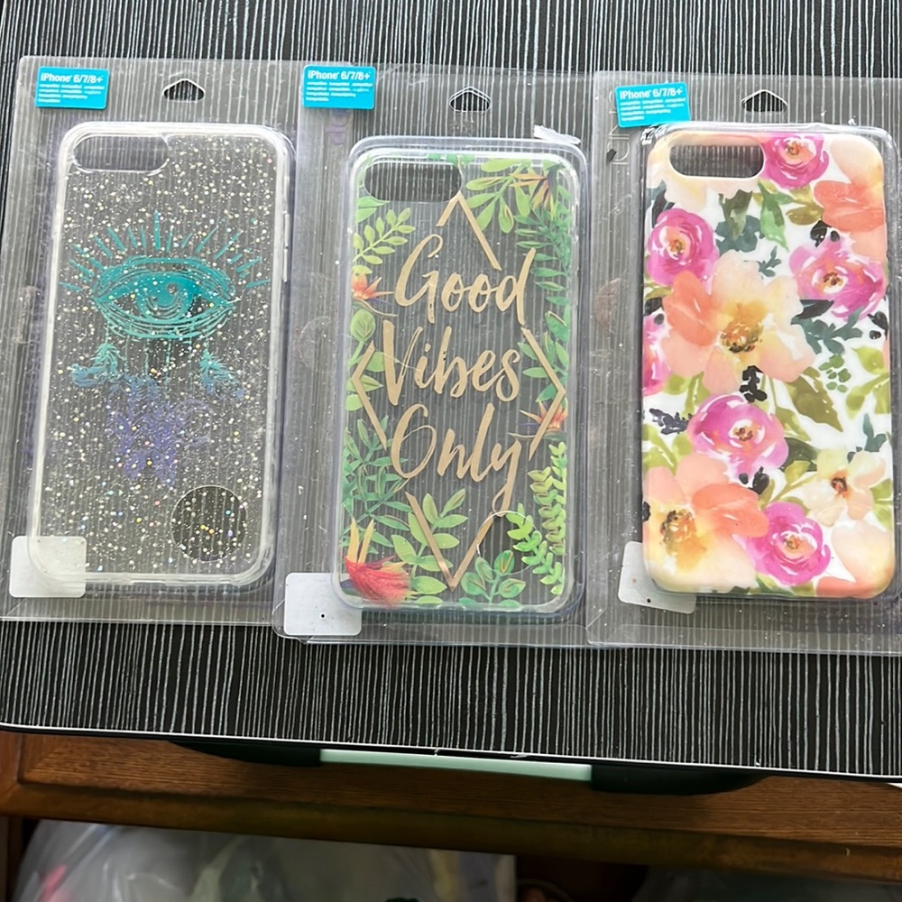 3 IPHONE 6/7/8 Cases